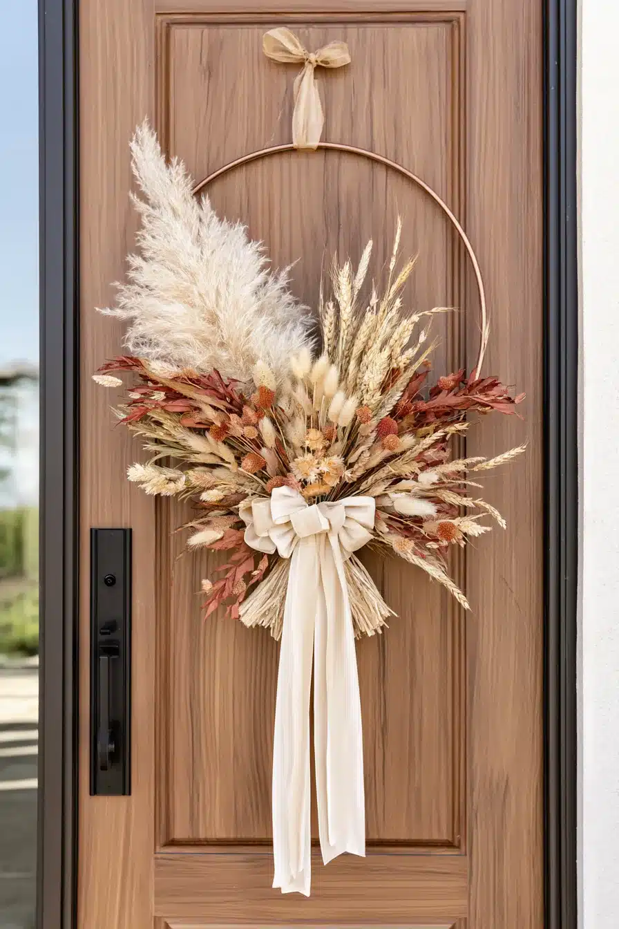 27 Easy DIY Fall Wreaths For A Welcoming Front Door
