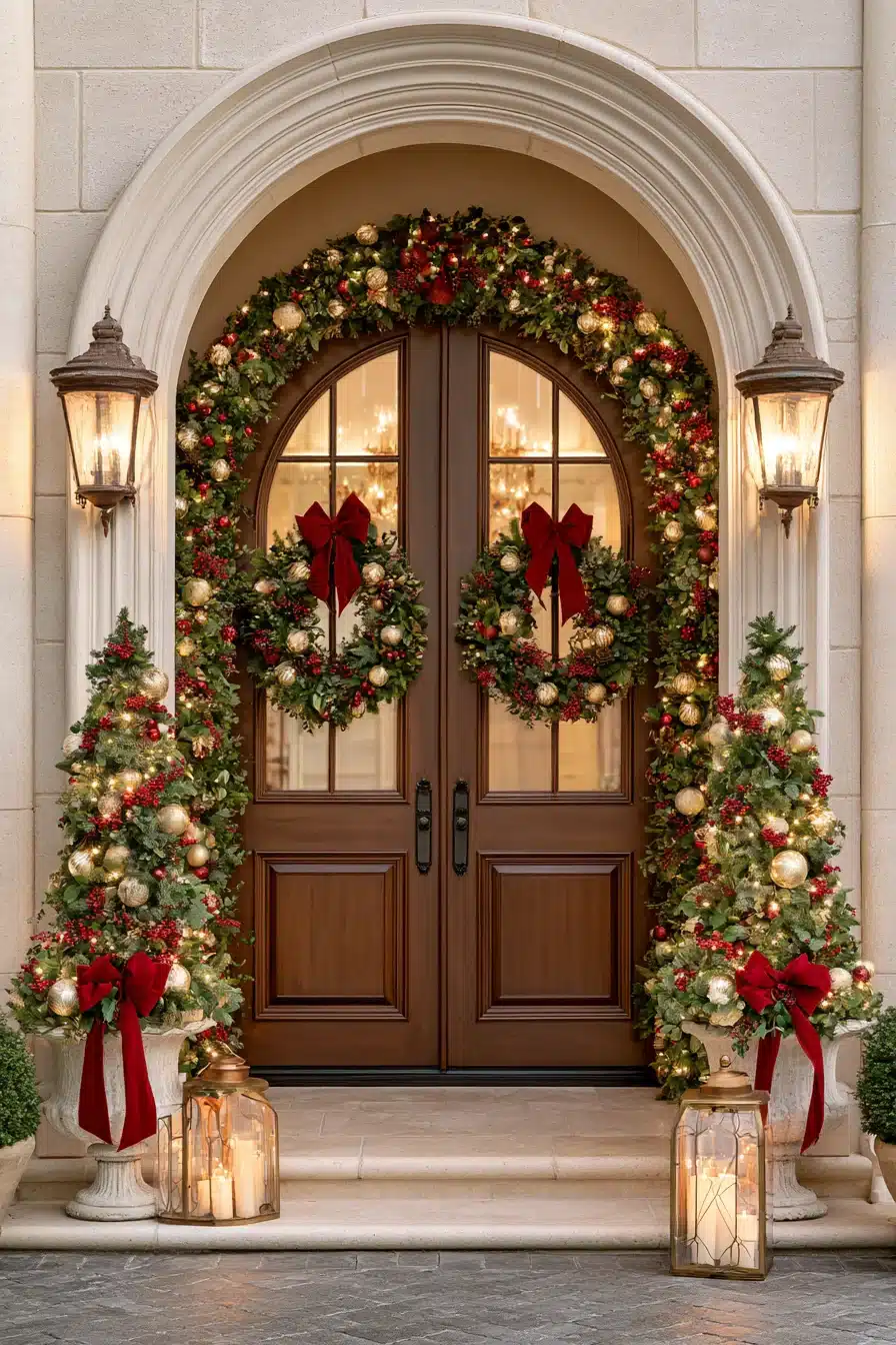 27 Magical Front Porch Christmas Decor Ideas For A Festive Welcome