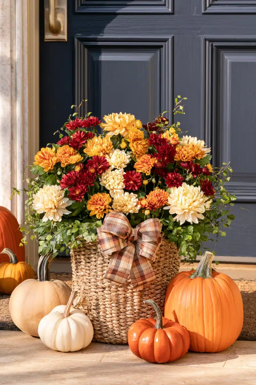 27 Easy DIY Fall Wreaths For A Welcoming Front Door
