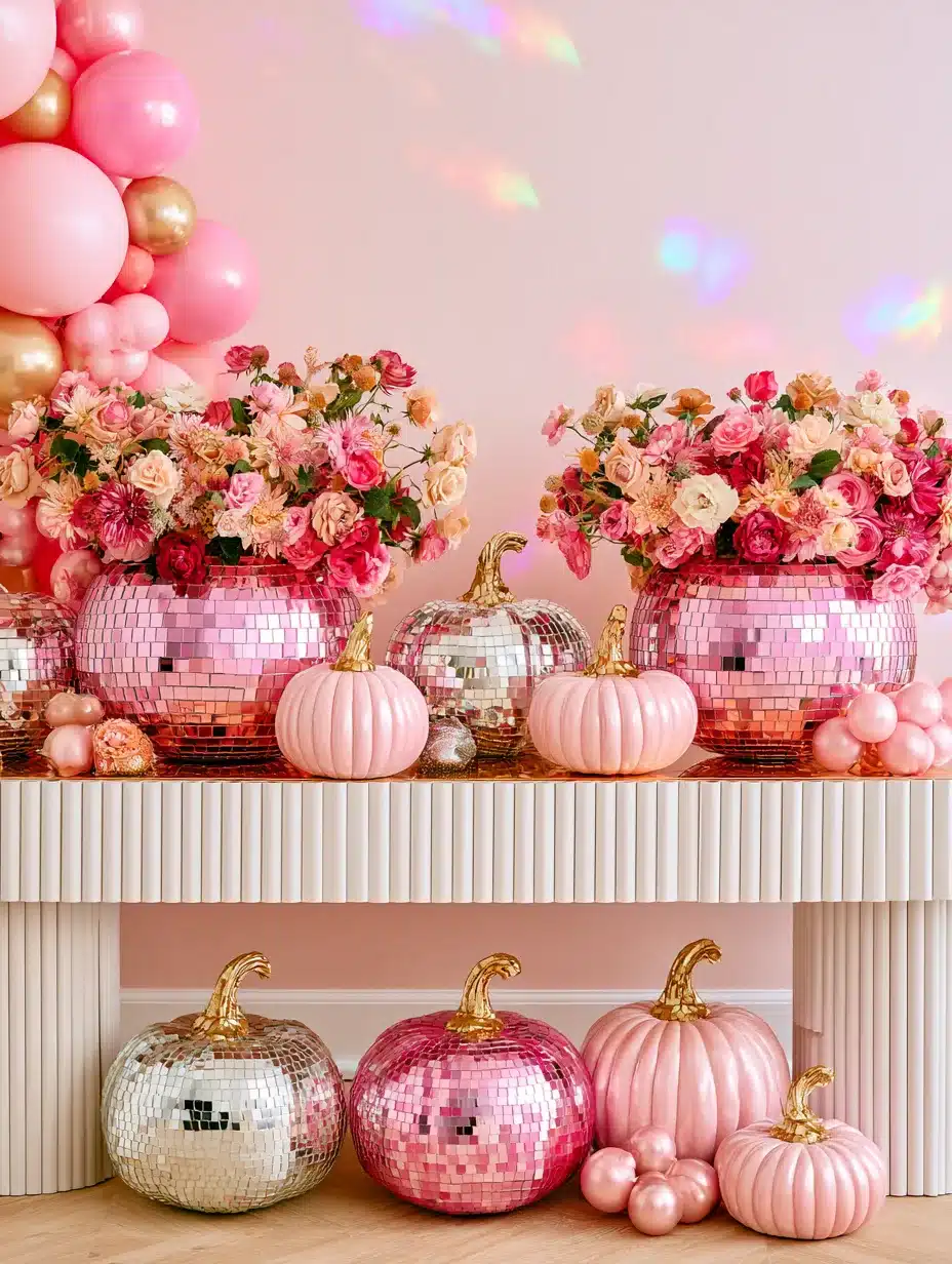 27 Dreamy Pink Halloween Decor Ideas For A Playful Spooky Home