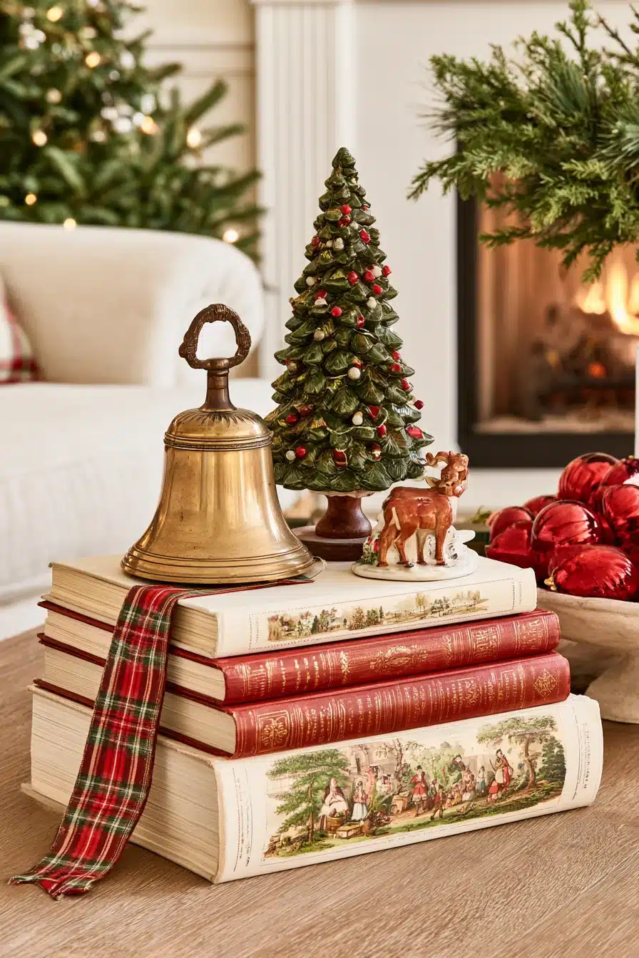 27 Christmas Coffee Table Decor Ideas for a Cozy Festive Living Room