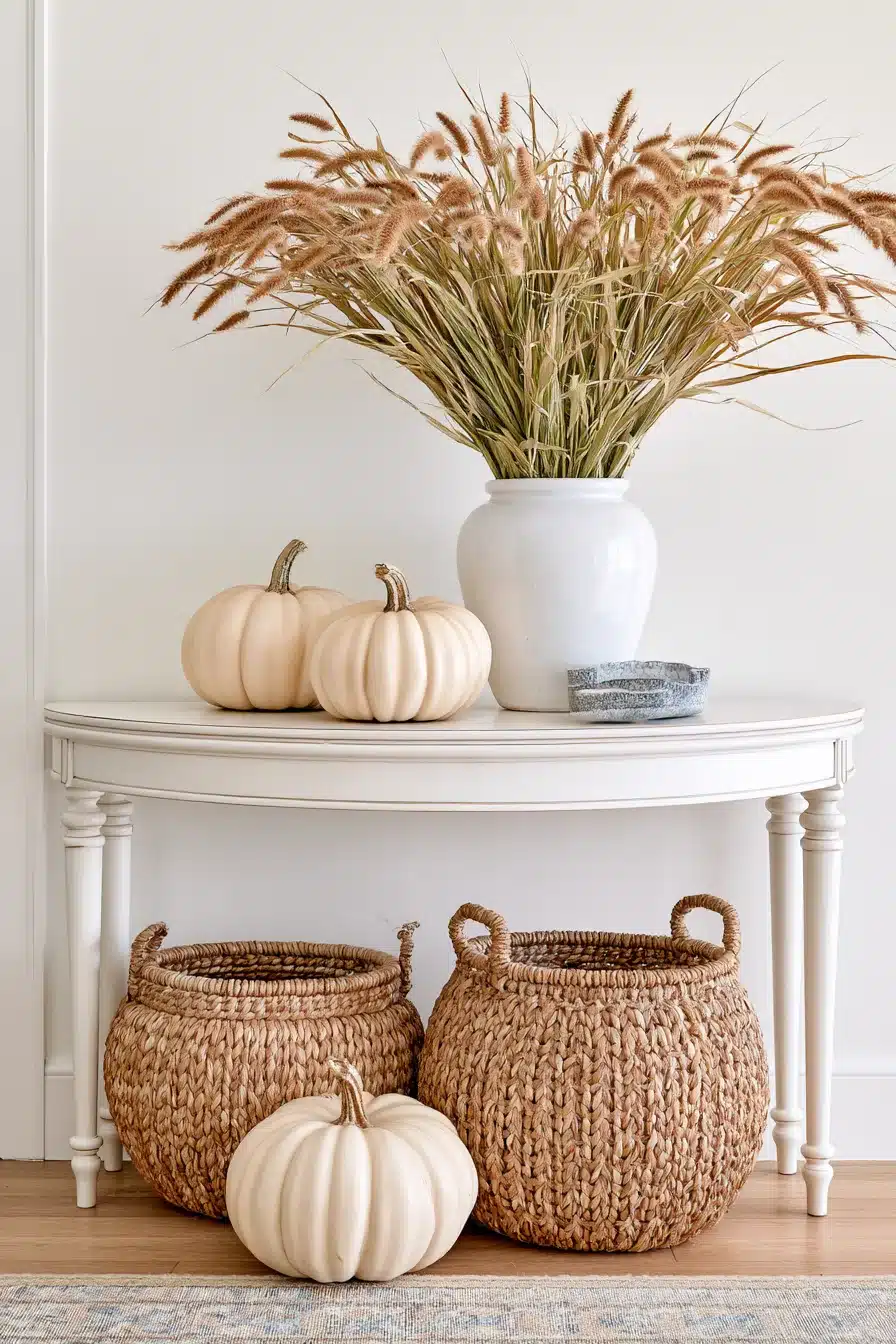 27 Fall Entryway Decor Ideas for a Warm and Welcoming Home