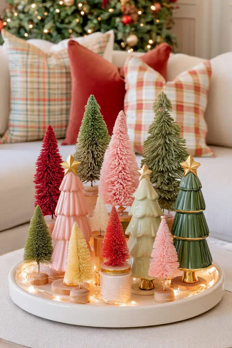 27 Christmas Coffee Table Decor Ideas for a Cozy Festive Living Room