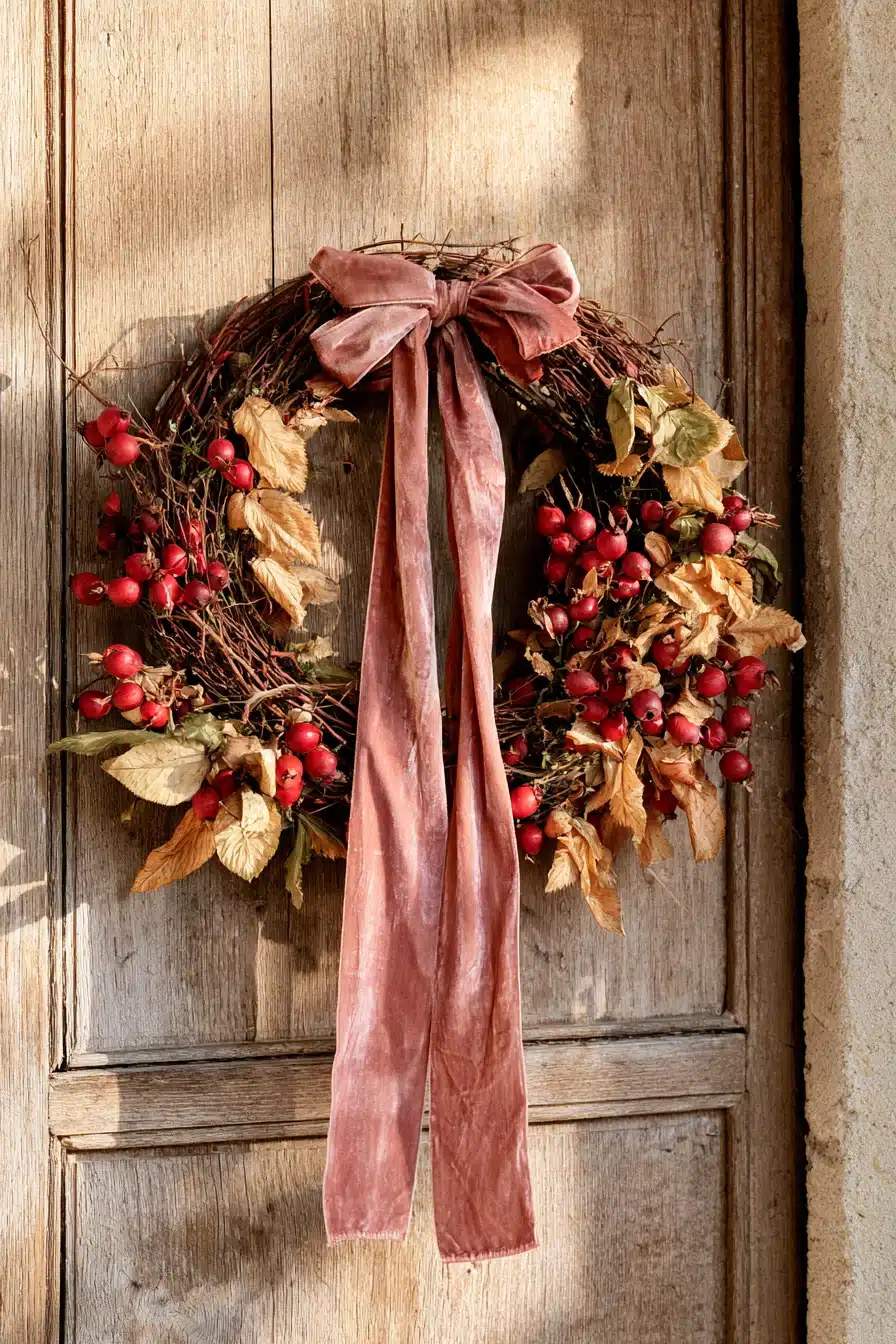 27 Easy DIY Fall Wreaths For A Welcoming Front Door