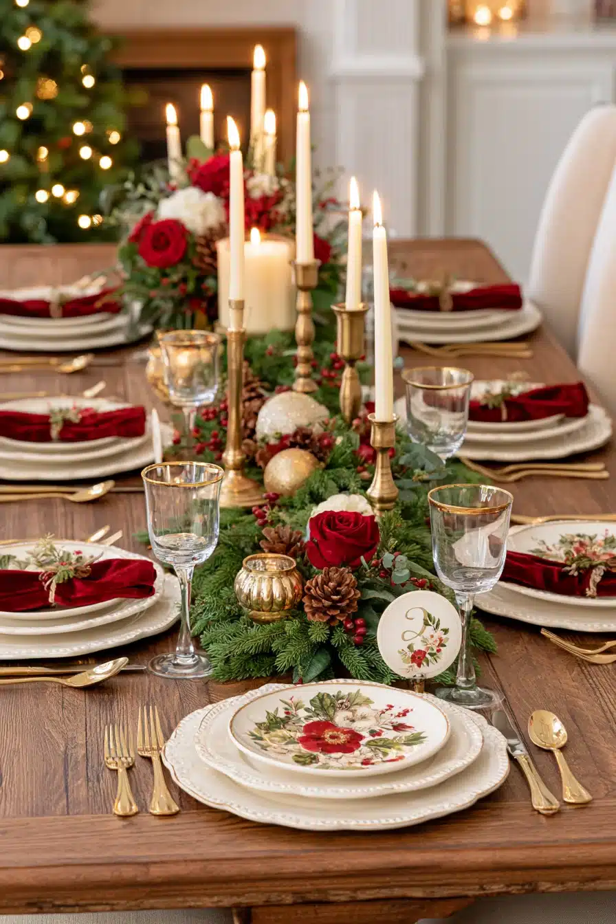 27 Christmas Table Decor Ideas for a Warm and Magical Holiday Gathering