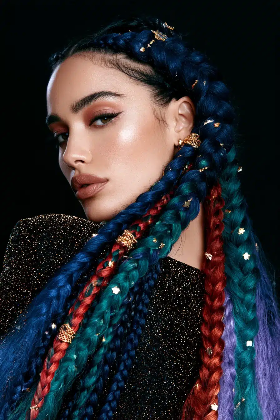 27 Stunning Vivid Hair Colors That Turn Heads