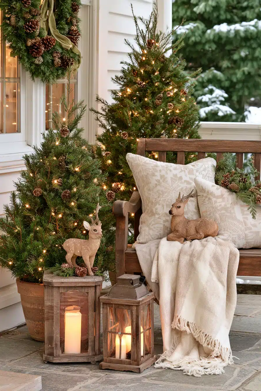 27 Magical Front Porch Christmas Decor Ideas For A Festive Welcome