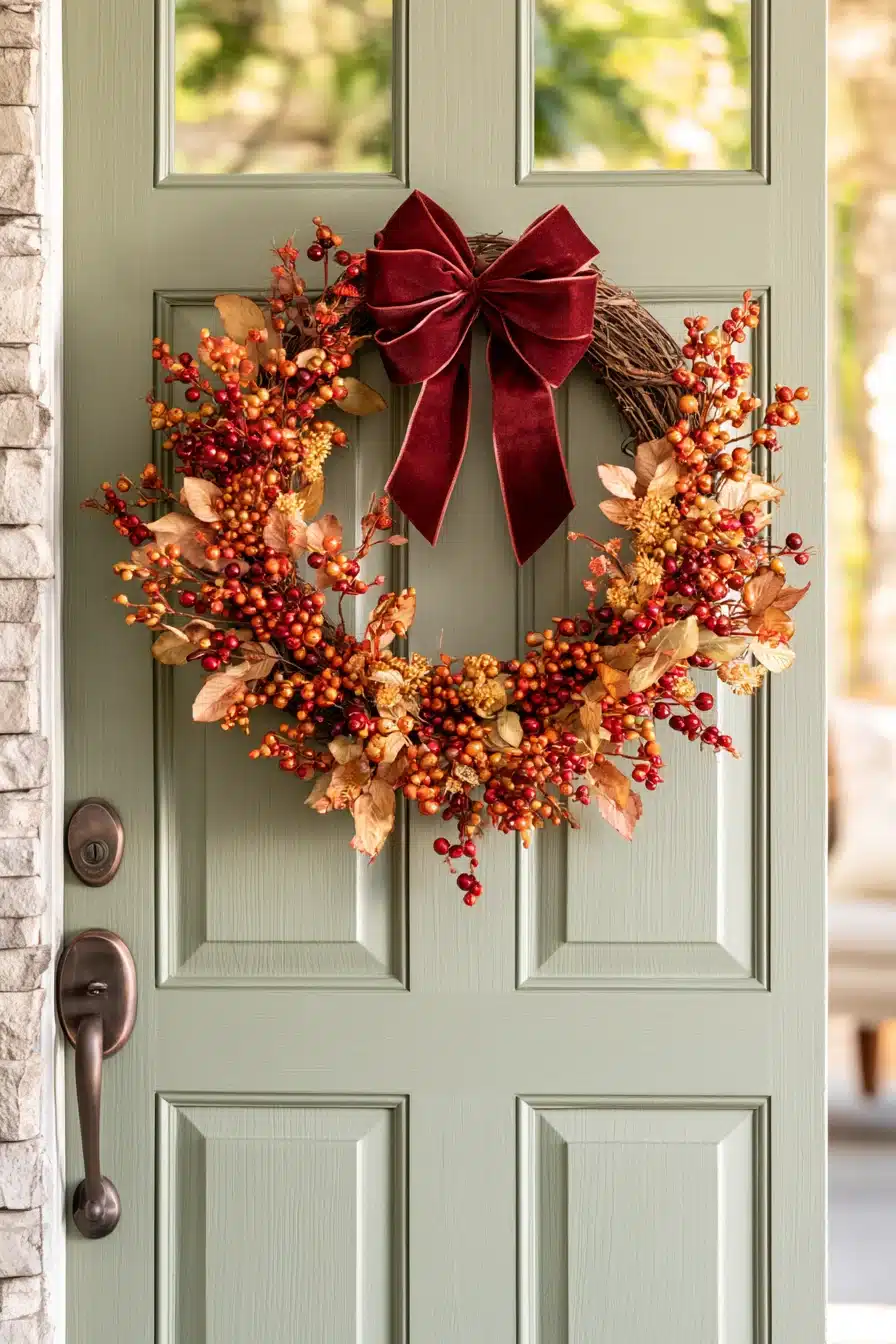 27 Easy DIY Fall Wreaths For A Welcoming Front Door