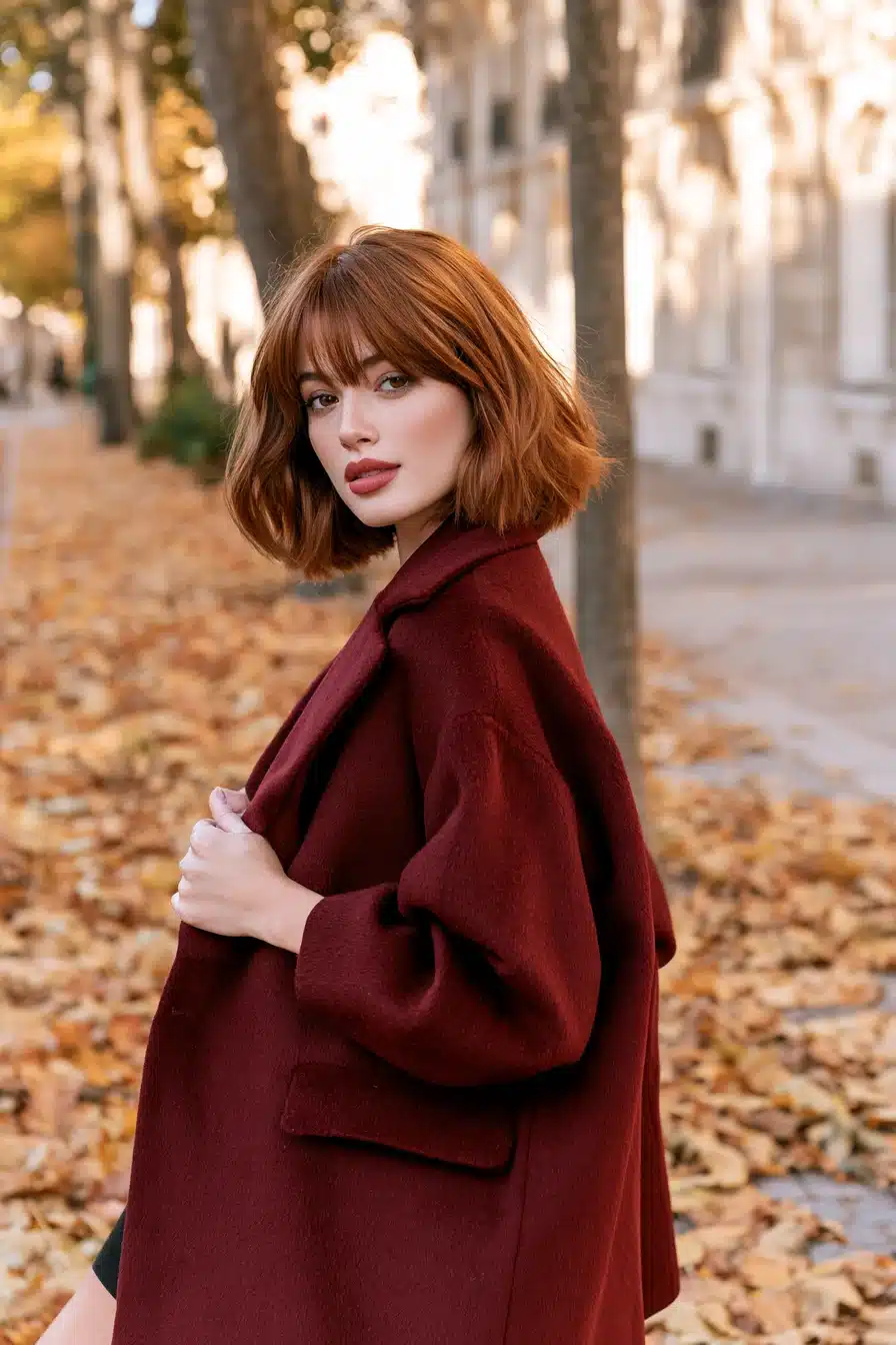 27 Gorgeous Autumn Hairstyles for Short Hair That Feel Cozy and Chic