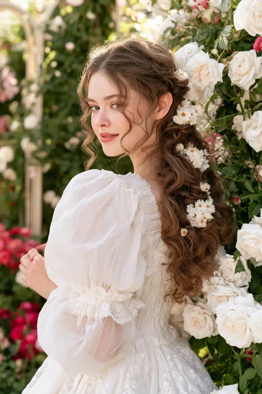 27 Enchanting Cottagecore Aesthetic Hairstyles for a Dreamy Romantic Look