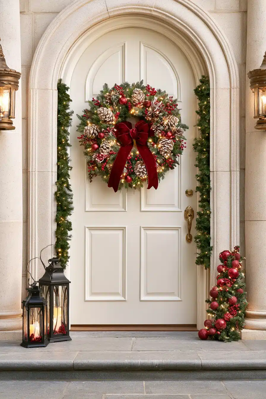 27 Magical Front Porch Christmas Decor Ideas For A Festive Welcome