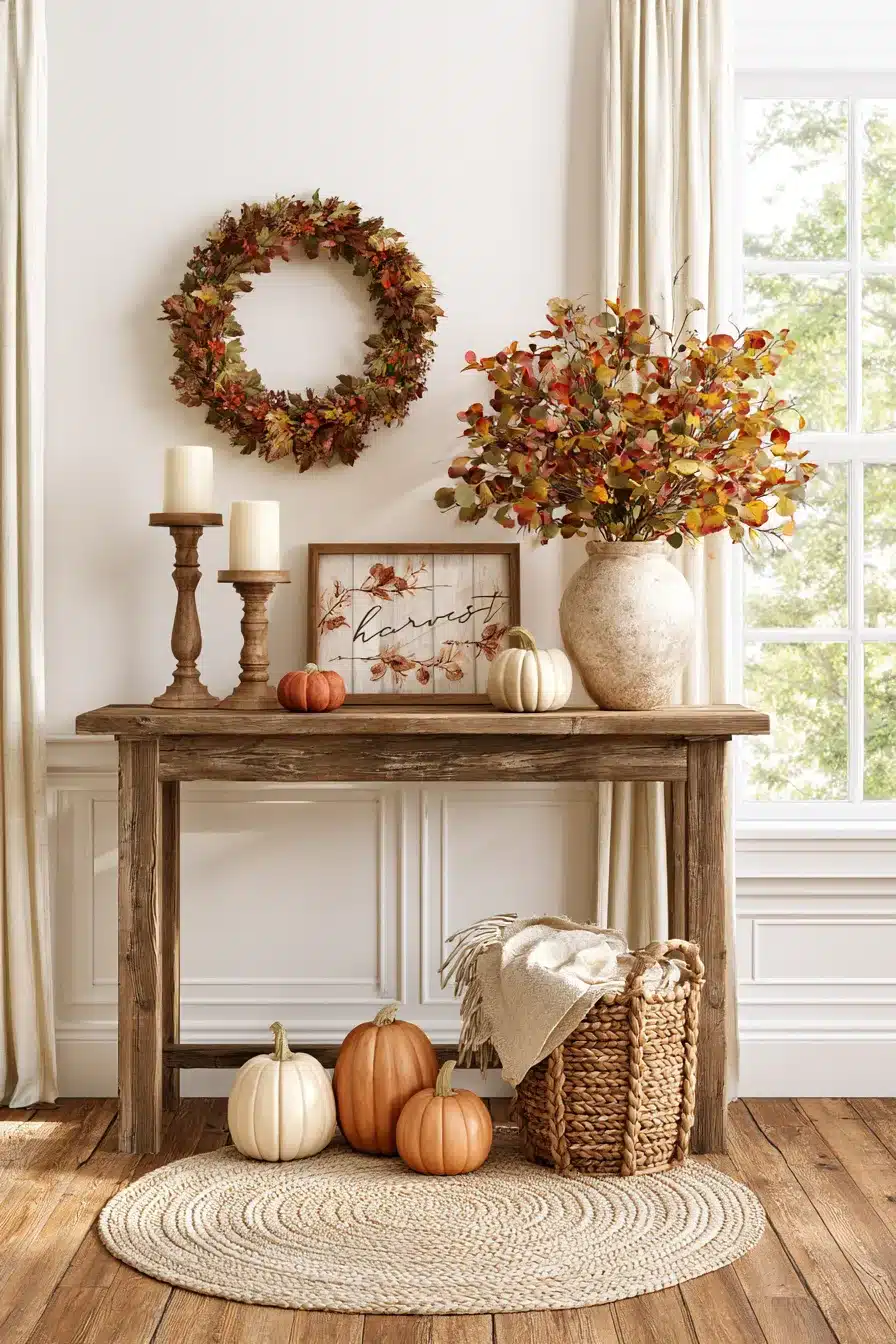 27 Fall Entryway Decor Ideas for a Warm and Welcoming Home