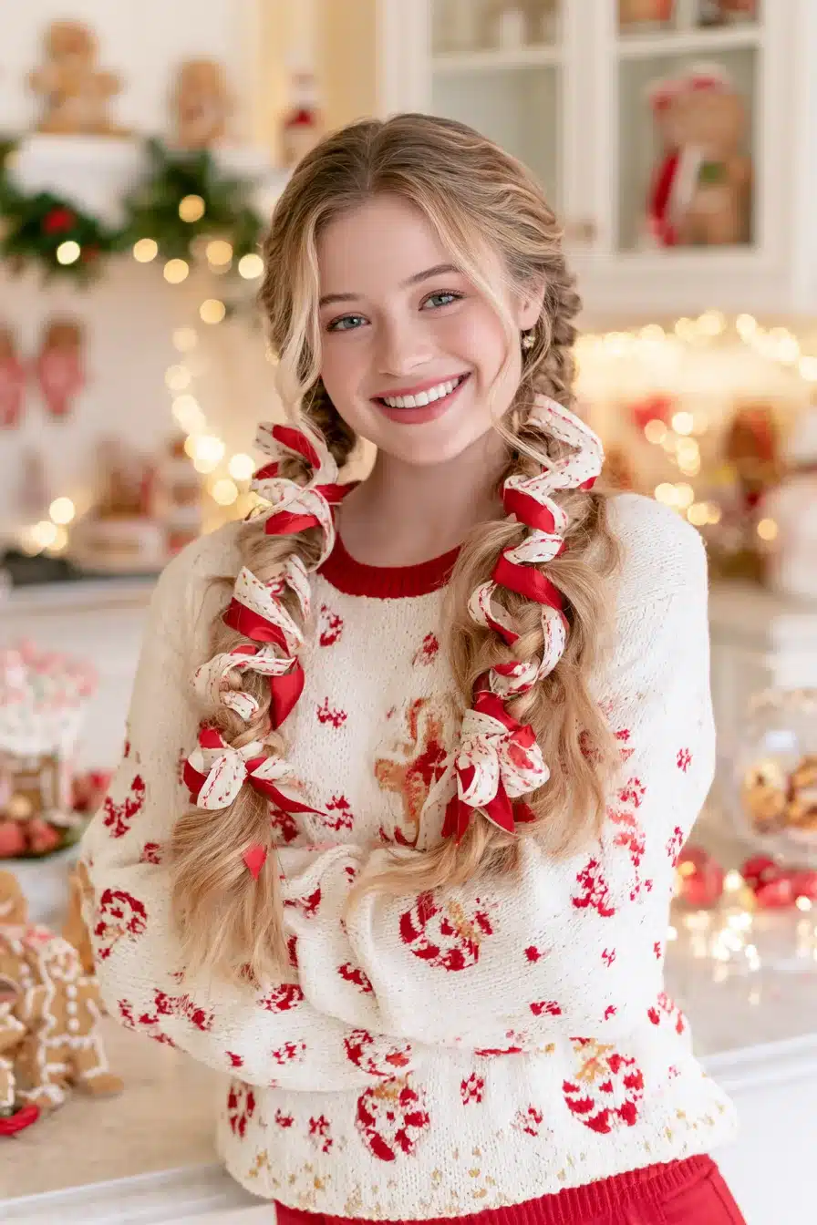 27 Magical Christmas Hair Ideas For A Festive Holiday Look