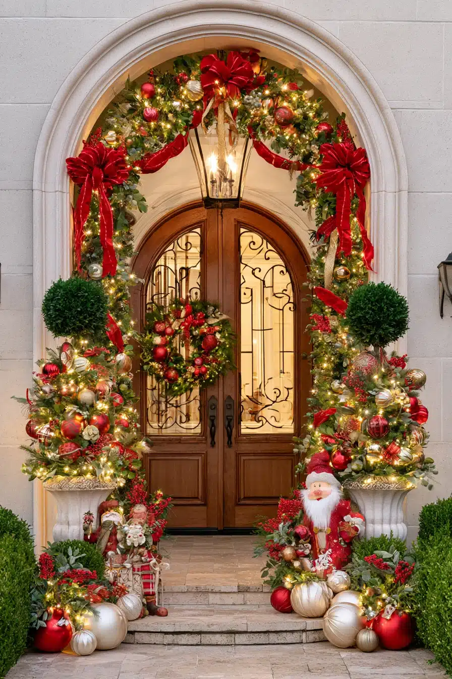 27 Magical Front Porch Christmas Decor Ideas For A Festive Welcome