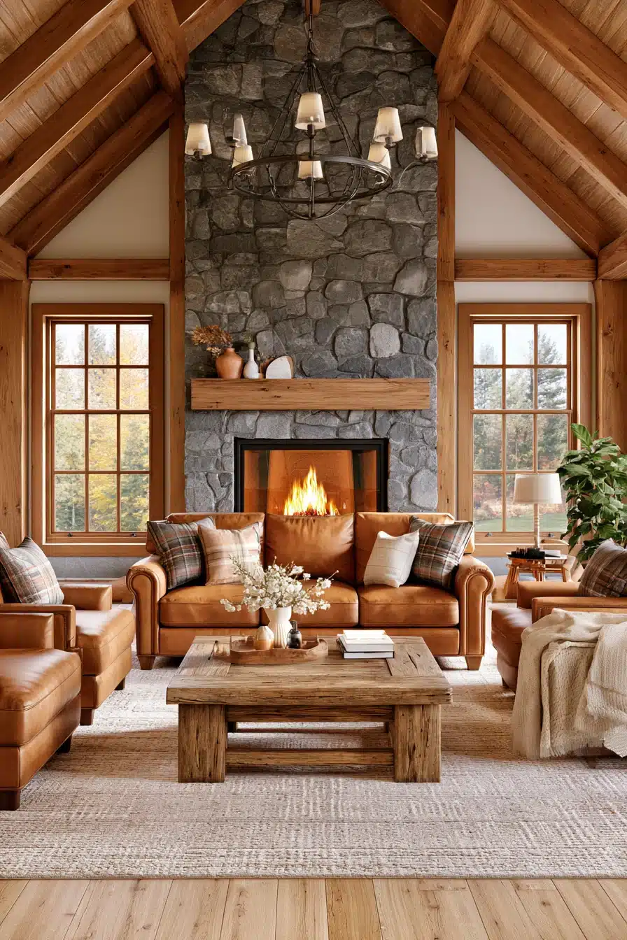 27 Dreamy Mountain Cabin Decor Ideas For A Warm And Rustic Retreat
