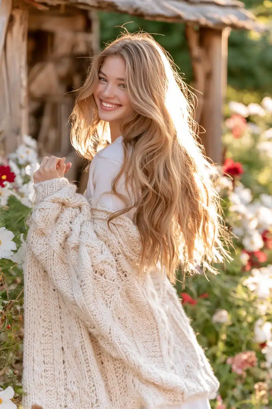 27 Dreamy Cottagecore Hairstyles for Long Hair With Romantic Countryside Charm