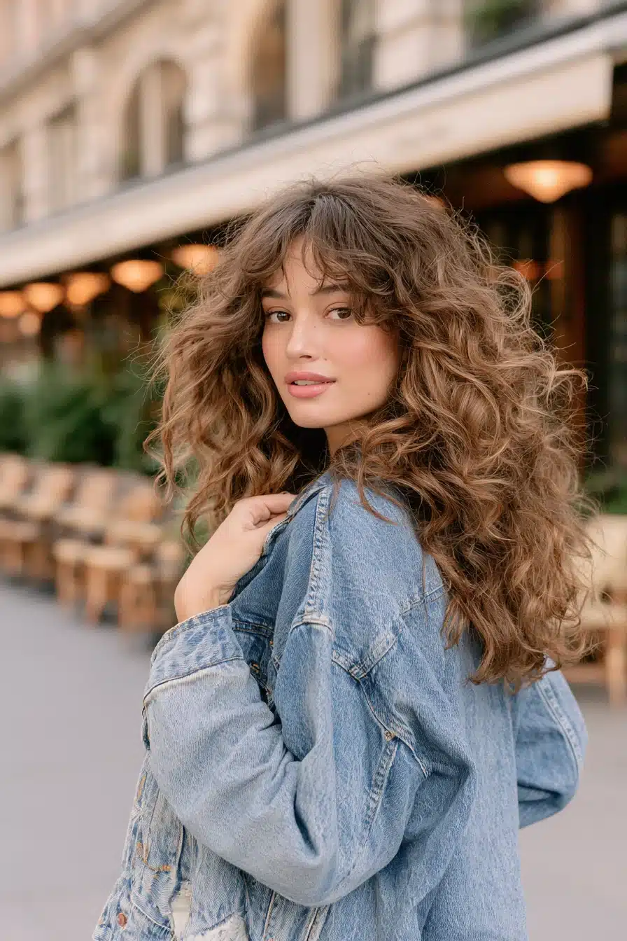 27 Gorgeous Autumn Curly Hairstyles for a Cozy Seasonal Look