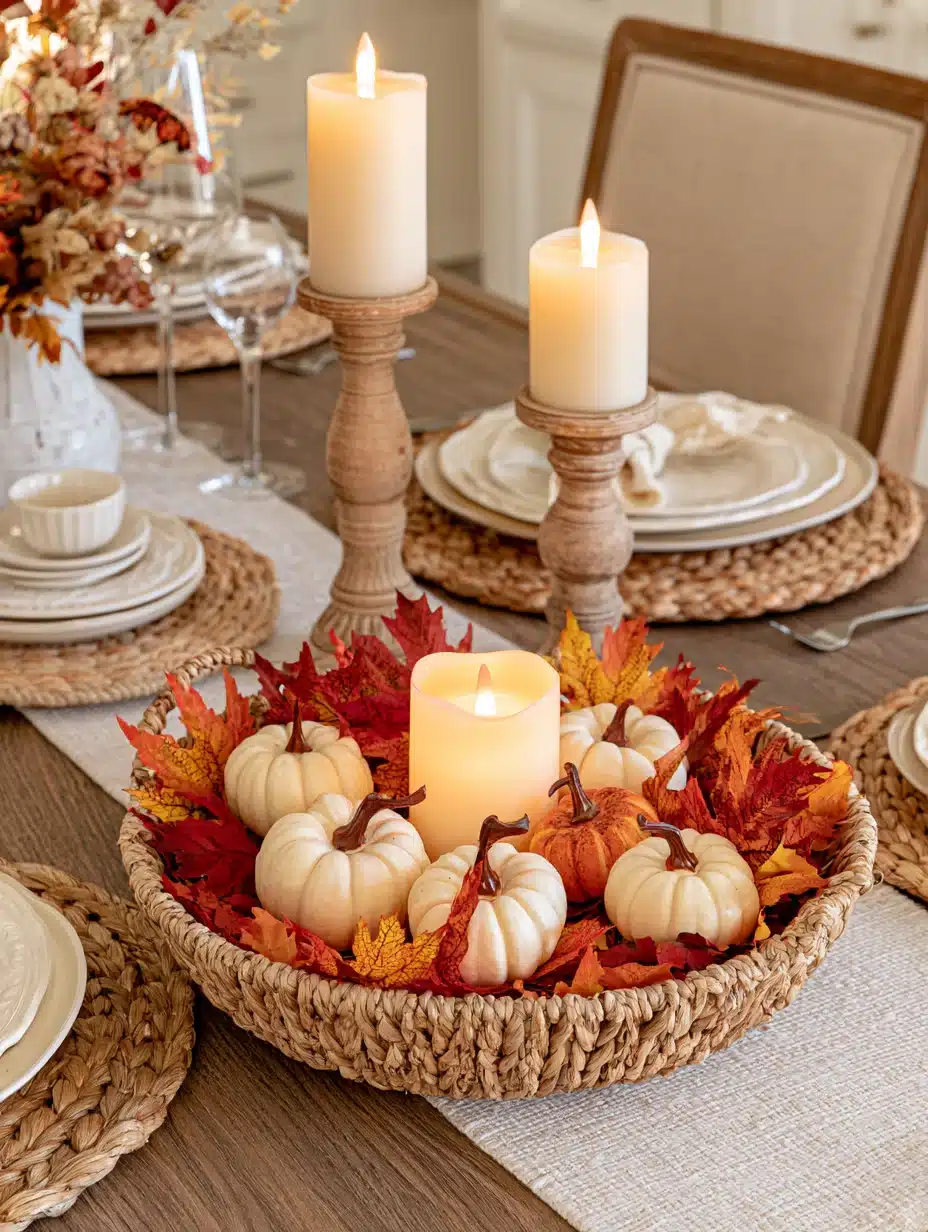 27 Charming Fall Basket Ideas for a Cozy Autumn Home