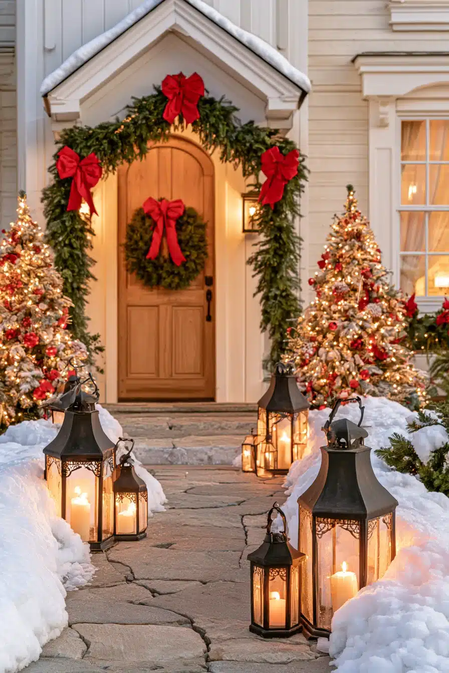 27 Magical Front Porch Christmas Decor Ideas For A Festive Welcome