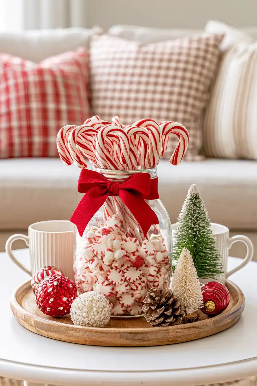 27 Christmas Coffee Table Decor Ideas for a Cozy Festive Living Room