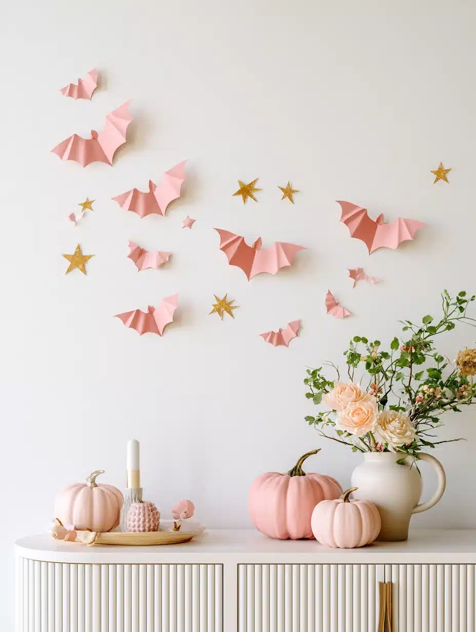 27 Dreamy Pink Halloween Decor Ideas For A Playful Spooky Home