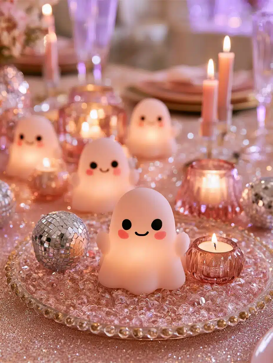 27 Dreamy Pink Halloween Decor Ideas For A Playful Spooky Home