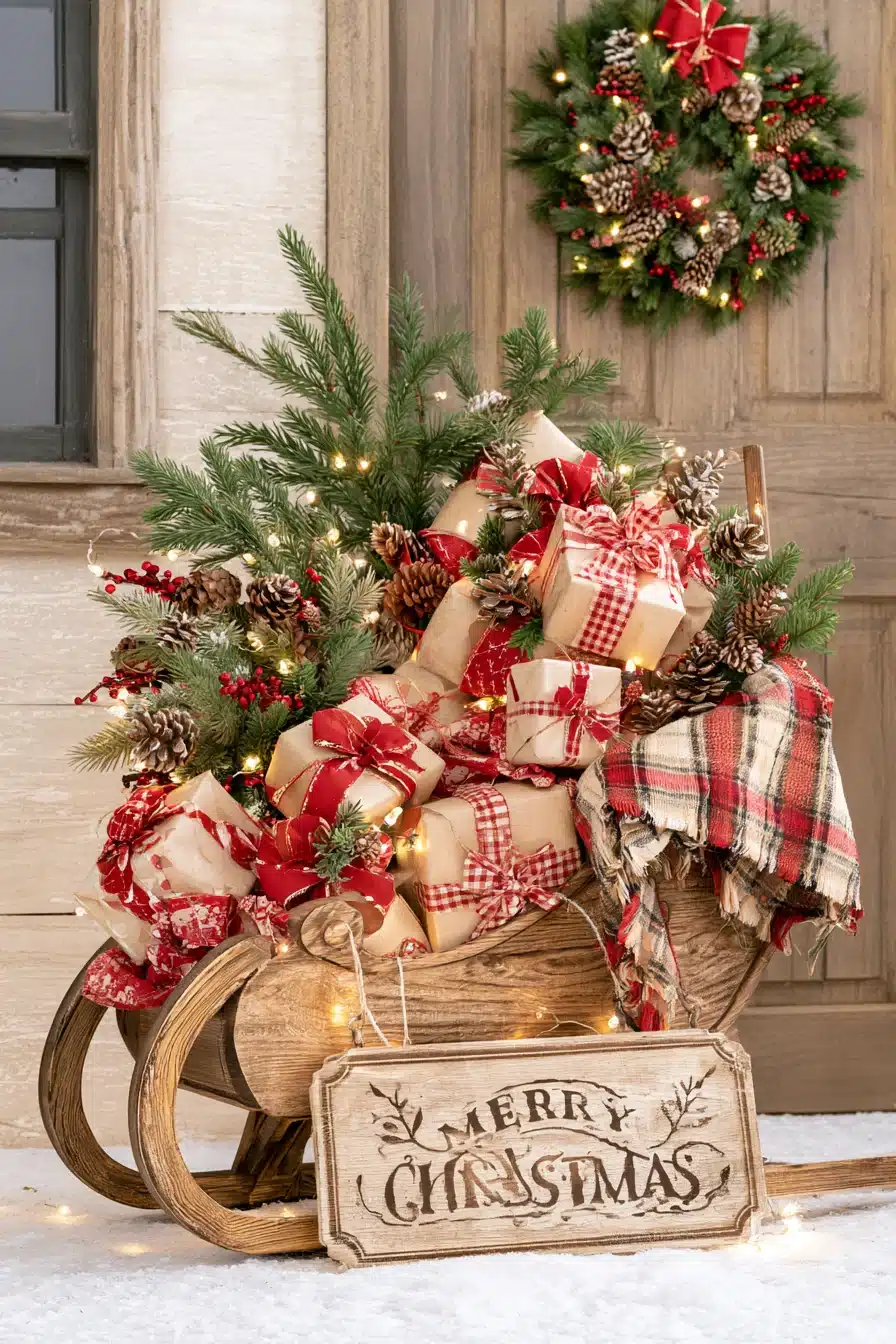 27 Magical Front Porch Christmas Decor Ideas For A Festive Welcome