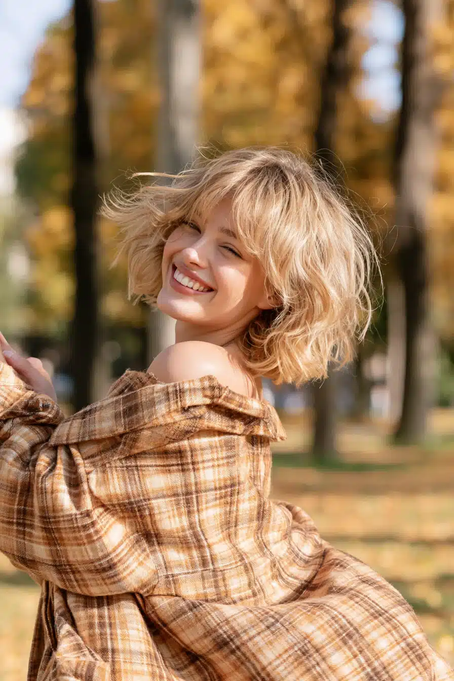 27 Gorgeous Autumn Hairstyles for Short Hair That Feel Cozy and Chic