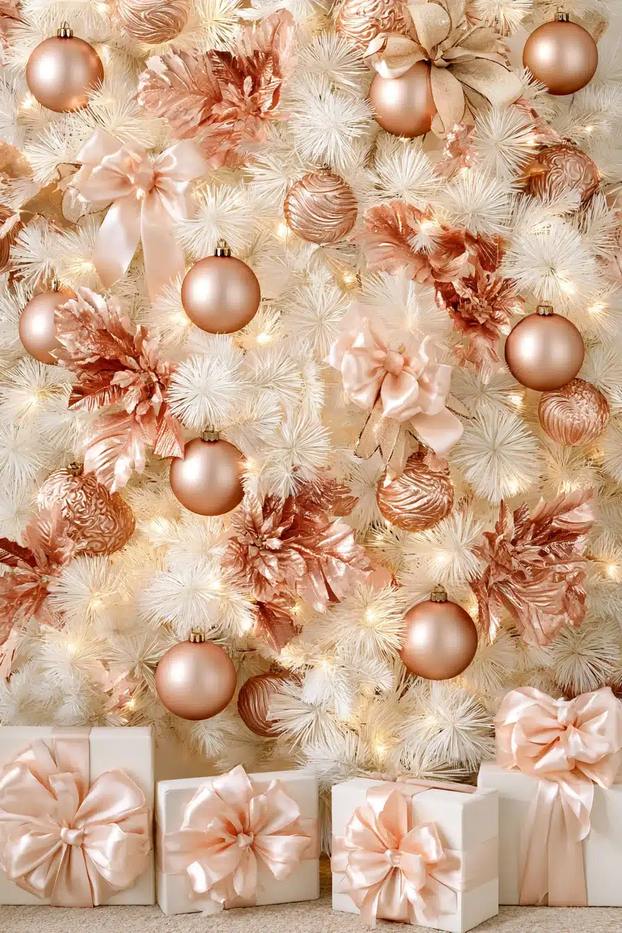 27 Magical White Christmas Tree Ideas For A Dreamy Holiday Home