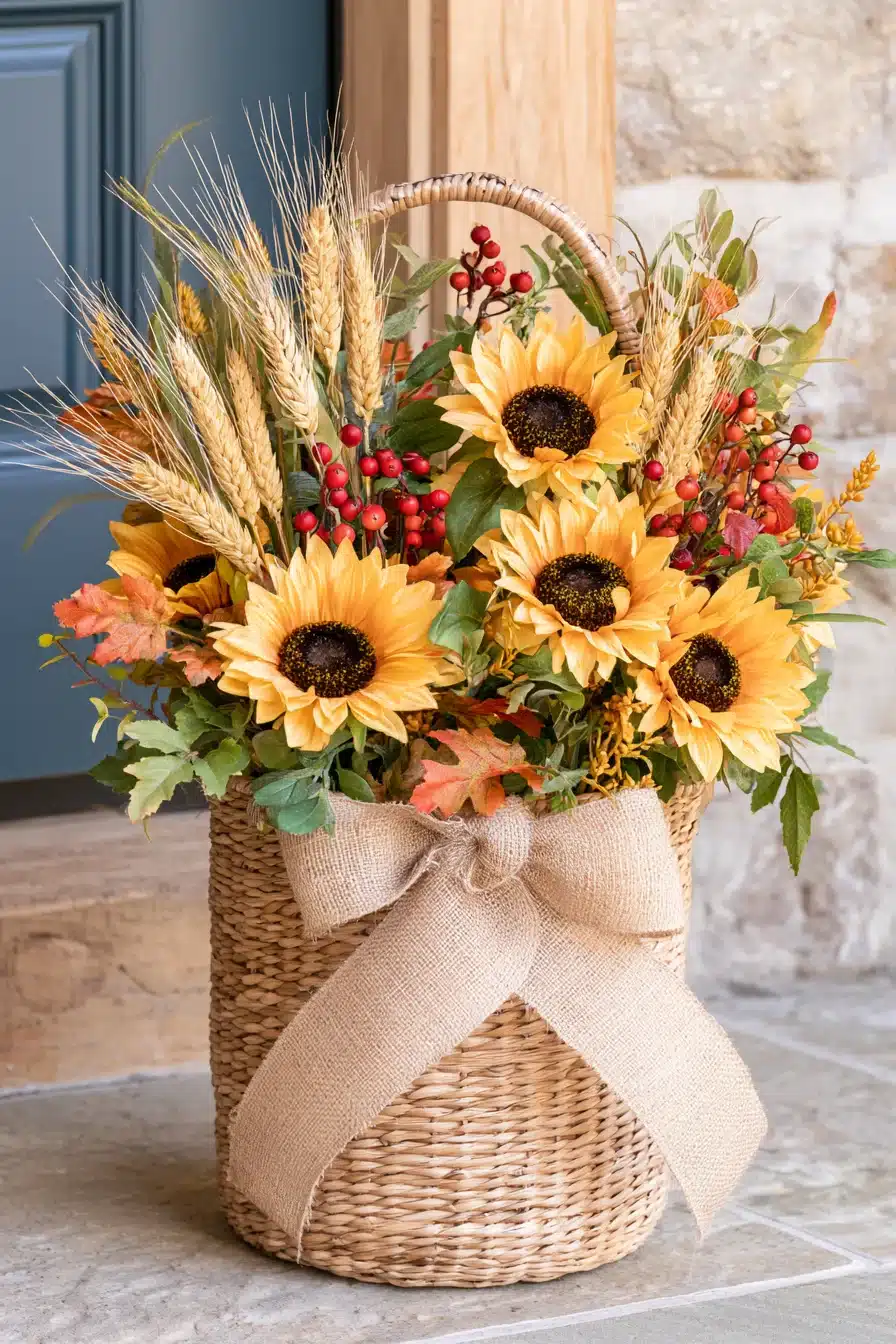 27 Easy DIY Fall Wreaths For A Welcoming Front Door