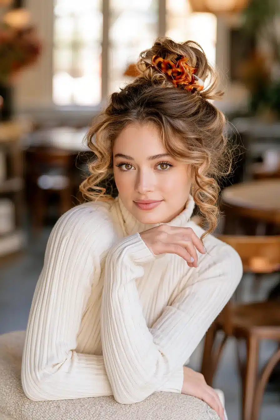 27 Gorgeous Autumn Curly Hairstyles for a Cozy Seasonal Look