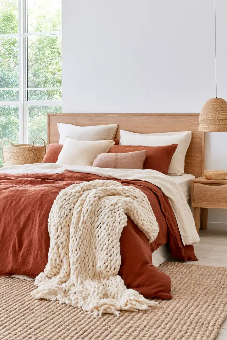 27 Gorgeous Fall Bedding Ideas Filled With Comfort and Autumn Charm