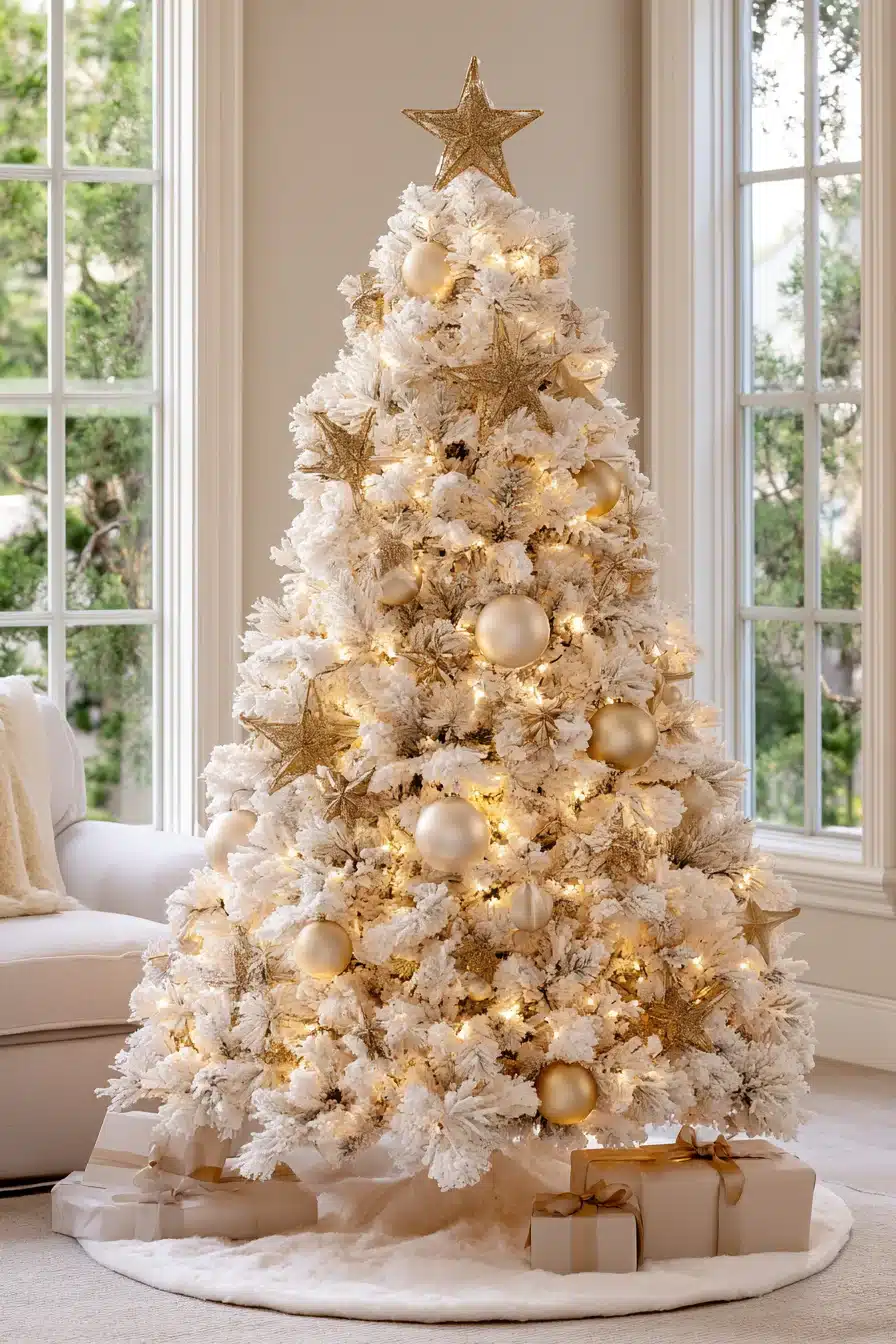 27 Stunning Gold Christmas Tree Ideas to Make Your Holiday Home Sparkle