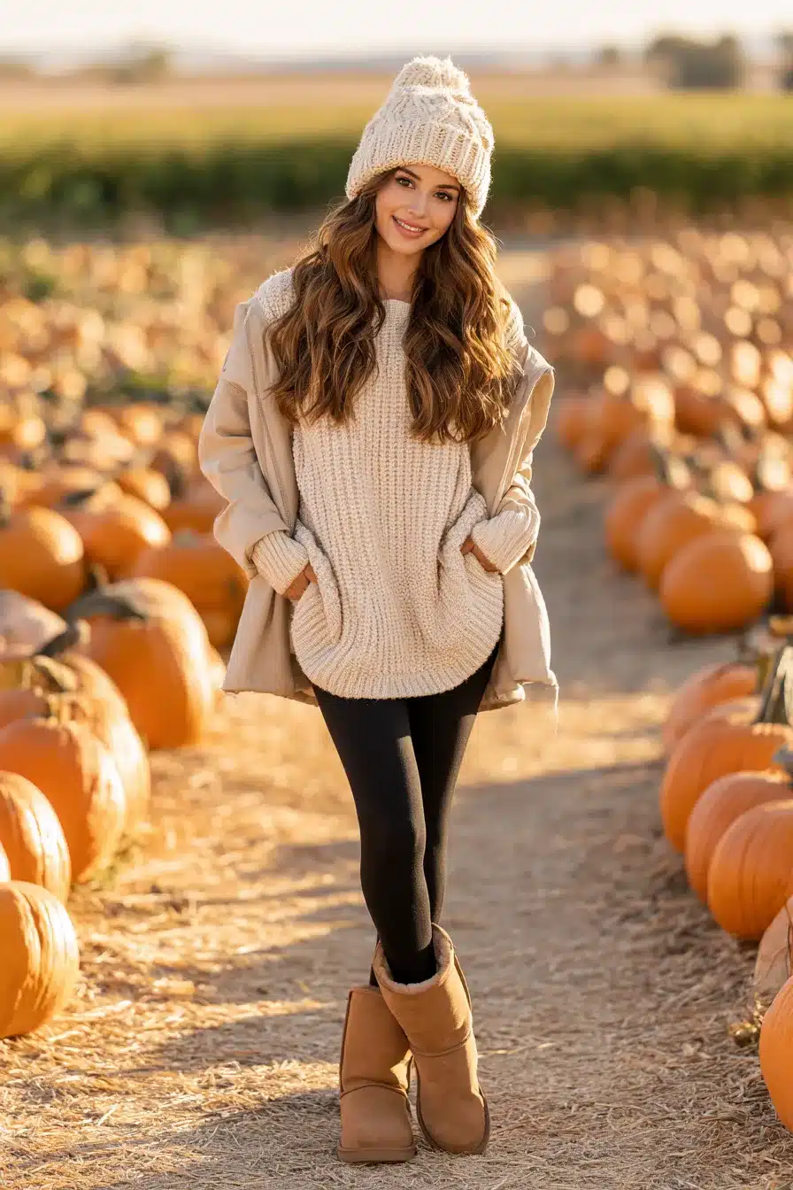 27 Effortless Pumpkin Patch Outfit Ideas for Crisp Days and Cozy Memories