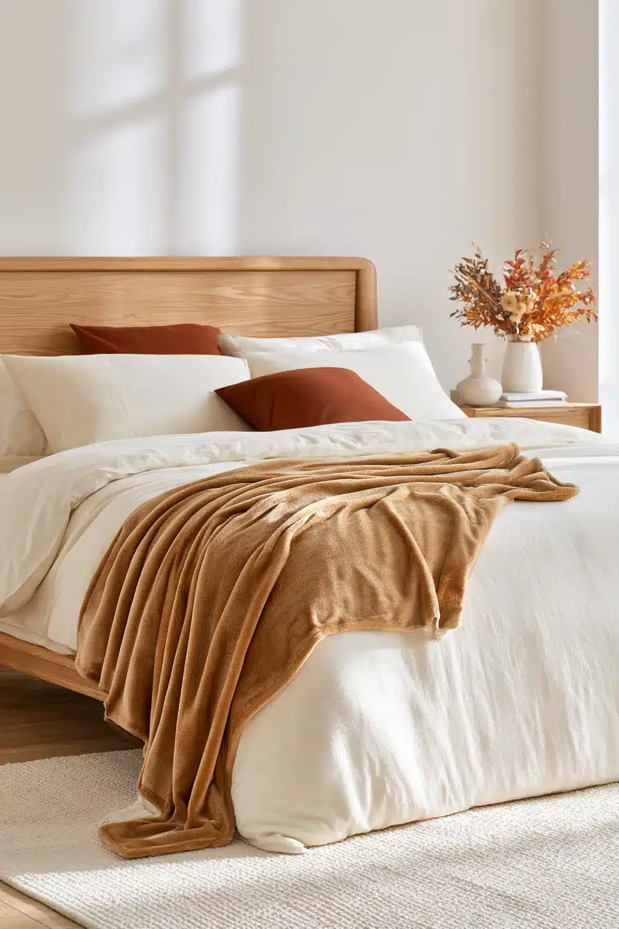 27 Gorgeous Fall Bedding Ideas Filled With Comfort and Autumn Charm