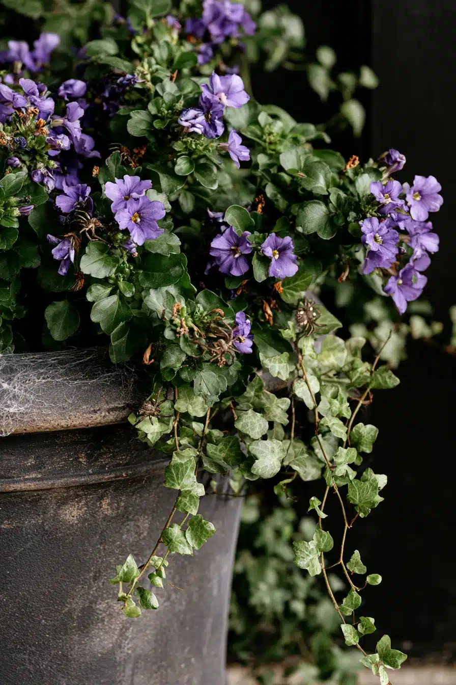 27 Creative Halloween Planter Ideas for a Delightfully Spooky Front Porch