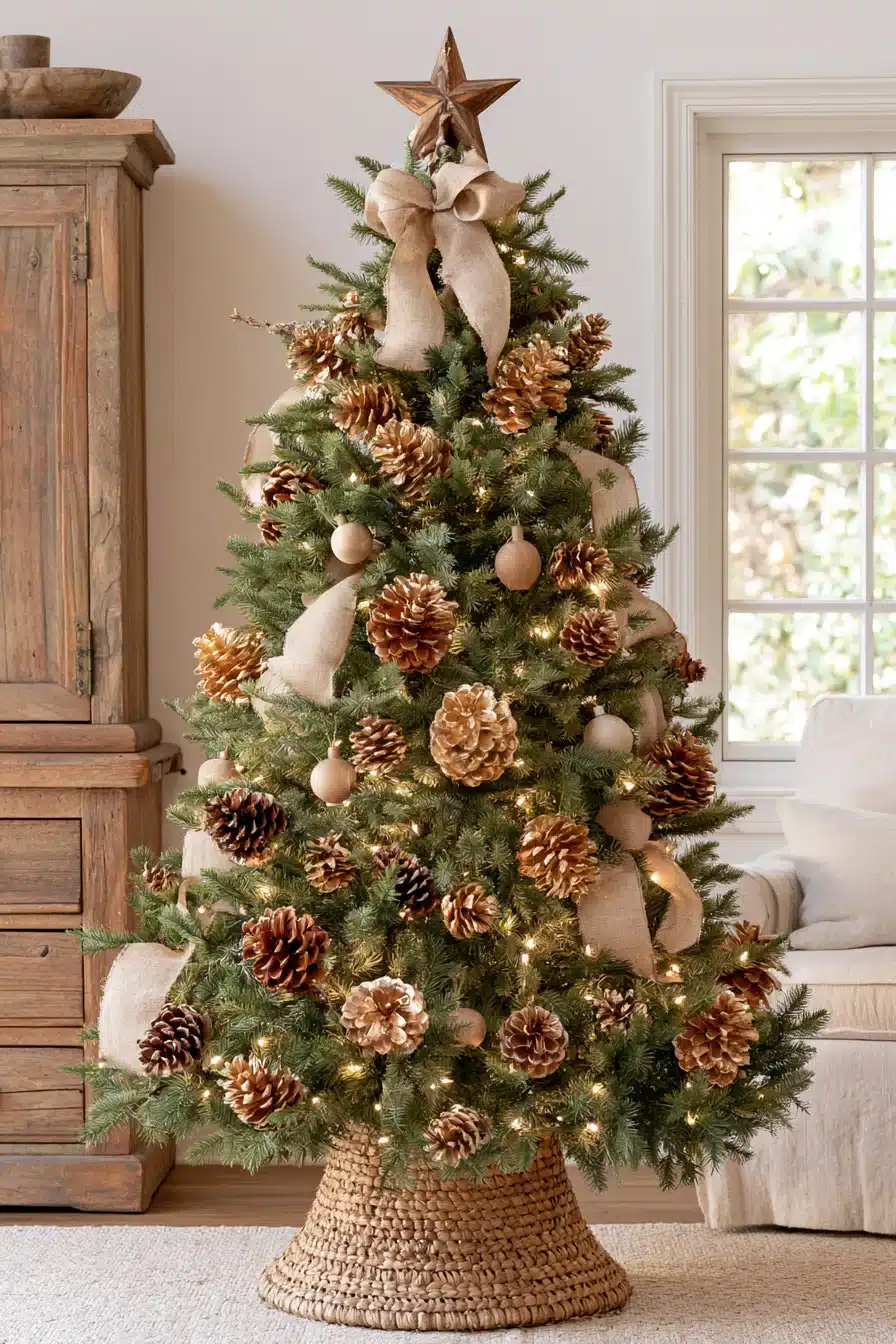 27 Stunning Gold Christmas Tree Ideas to Make Your Holiday Home Sparkle