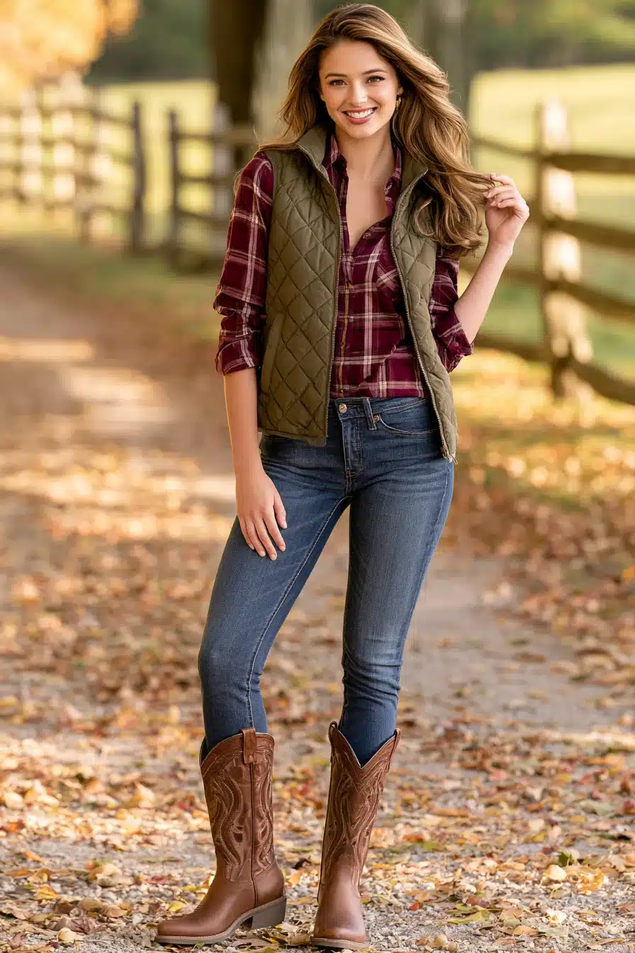 27 Stylish Western Fall Outfits for Cozy Days and Rustic Autumn Charm