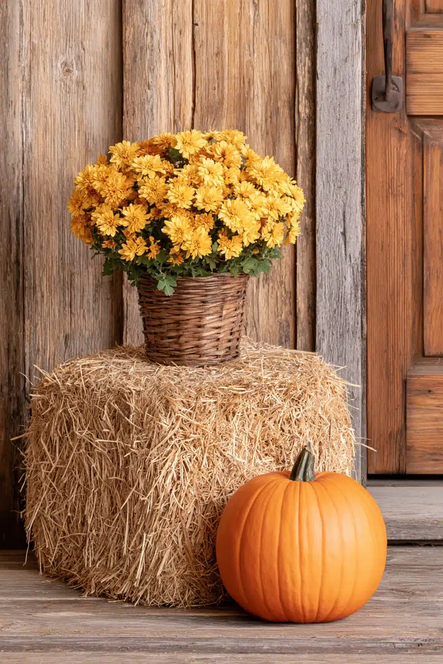 27 Cozy Small Porch Fall Decorating Ideas for a Charming Autumn Welcome