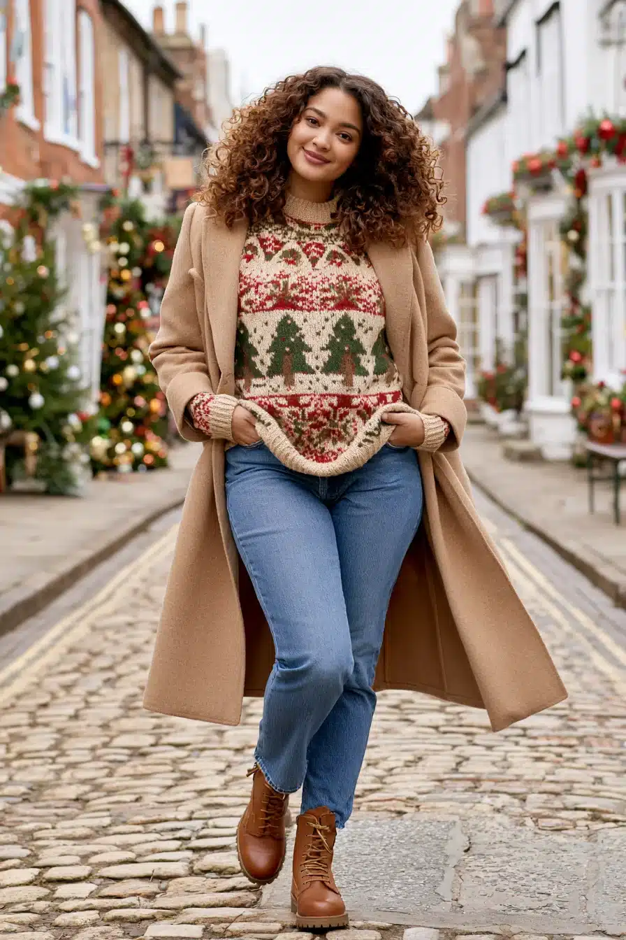 27 Cozy Christmas Jumper Ideas for Festive Outfits Full of Cheer