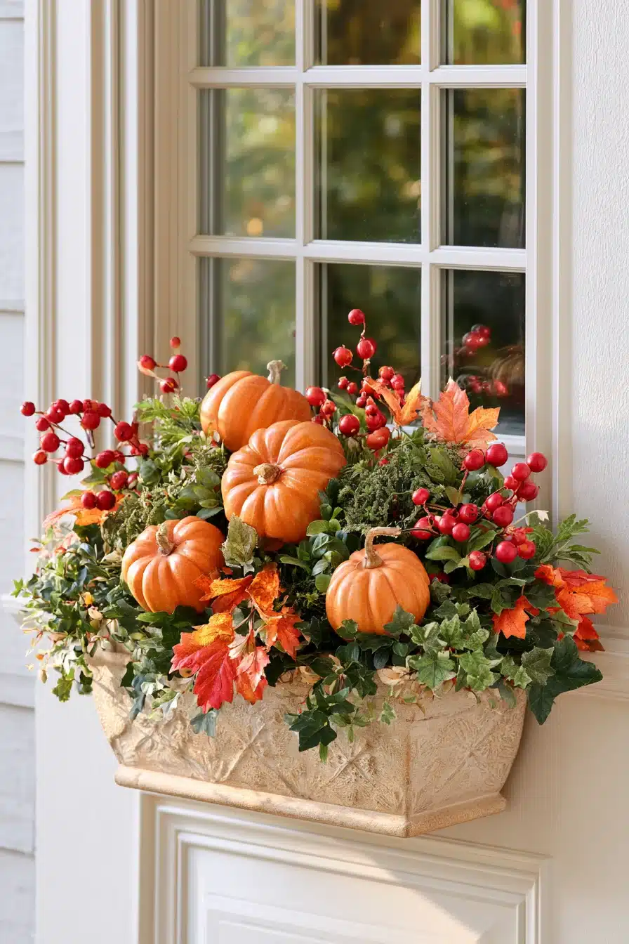 27 Cozy Small Porch Fall Decorating Ideas for a Charming Autumn Welcome