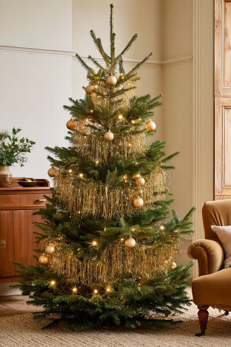 27 Stunning Gold Christmas Tree Ideas to Make Your Holiday Home Sparkle