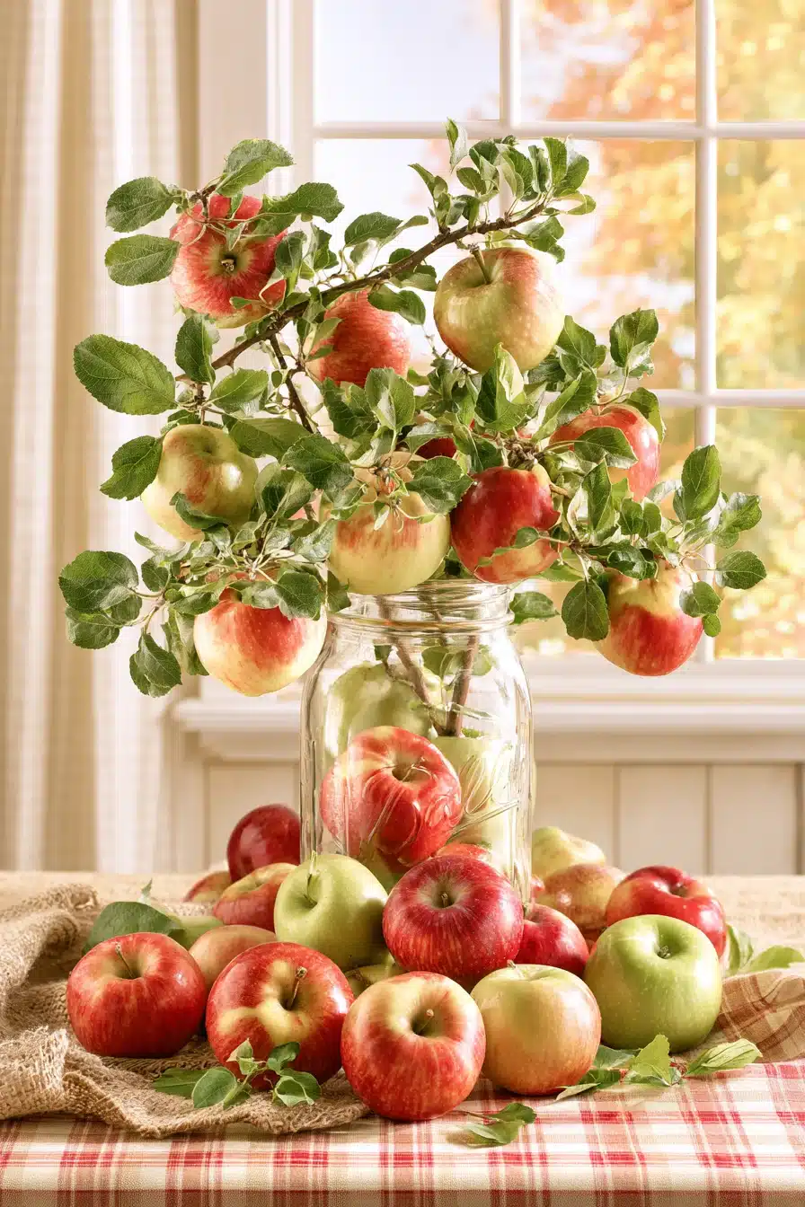 27 Charming Fall Mason Jar Centerpieces That Make Your Home Feel Cozy
