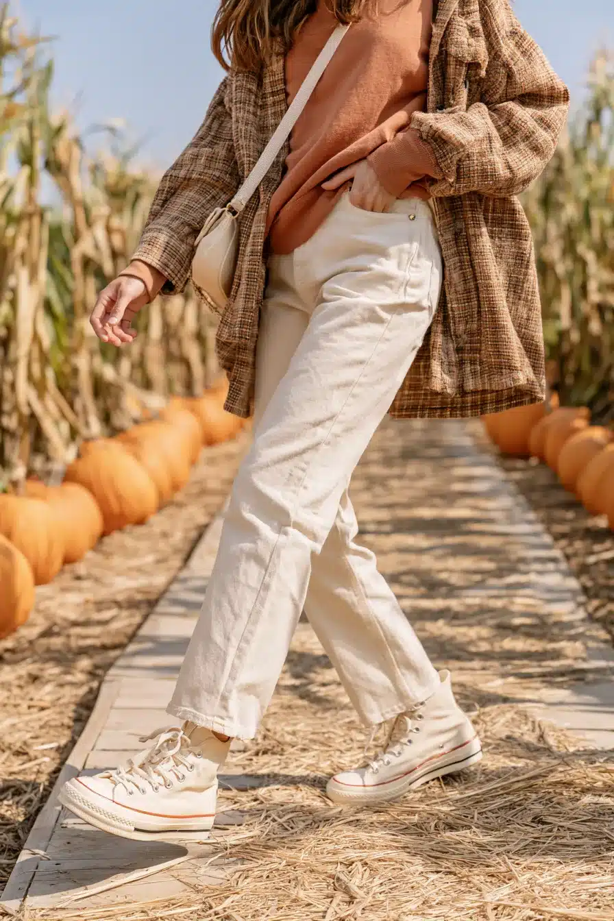 27 Effortless Pumpkin Patch Outfit Ideas for Crisp Days and Cozy Memories