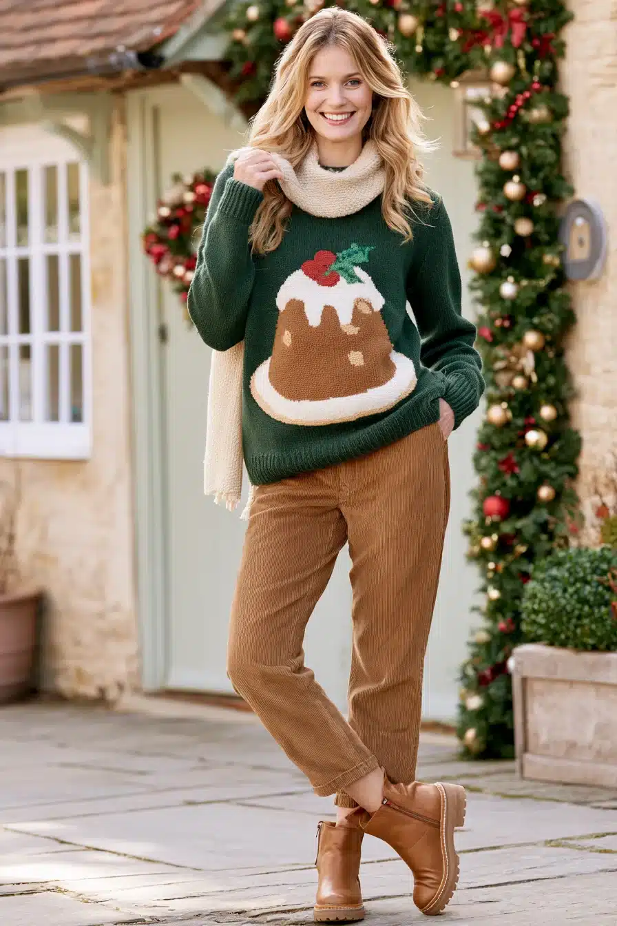 27 Cozy Christmas Jumper Ideas for Festive Outfits Full of Cheer
