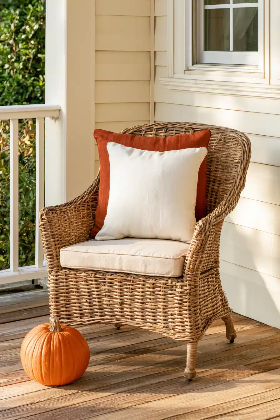 27 Cozy Small Porch Fall Decorating Ideas for a Charming Autumn Welcome