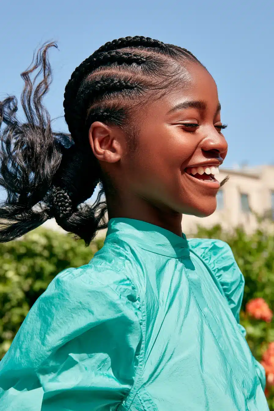27 Beautiful Natural Cornrow Hairstyles to Inspire Your Next Braided Look