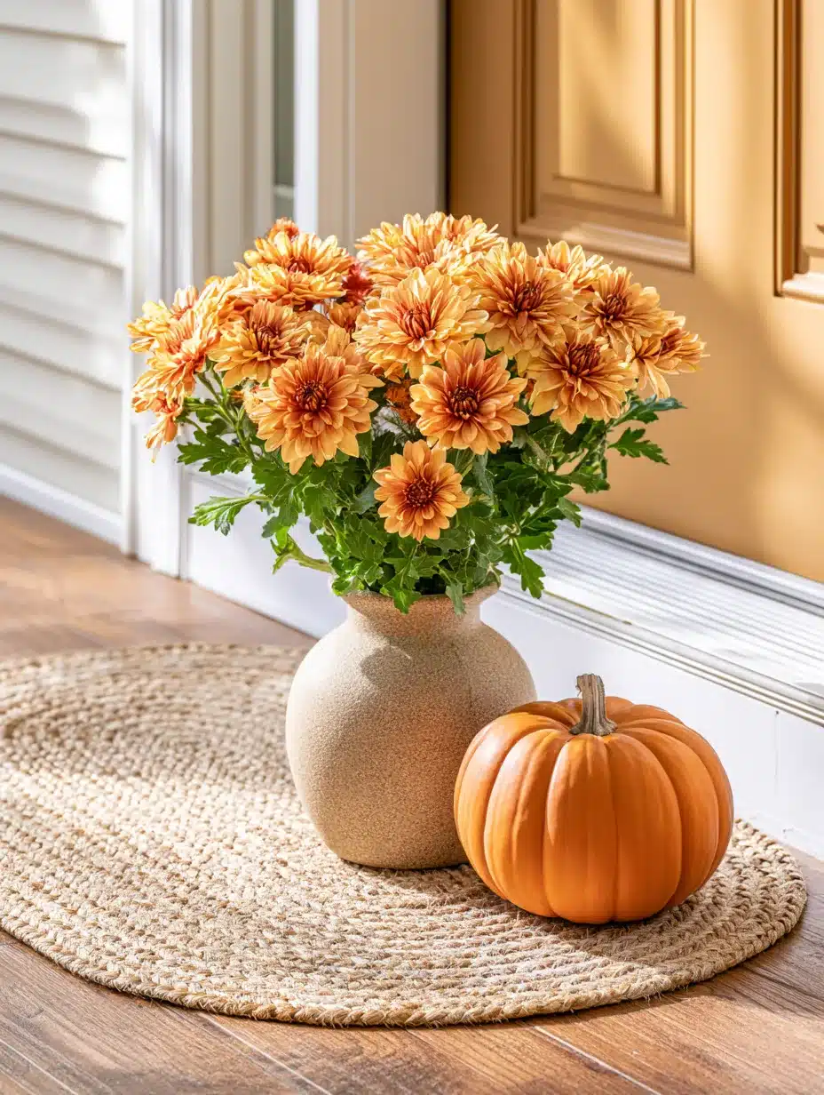 27 Beautiful Mums Front Porch Ideas for a Colorful and Cozy Autumn Welcome