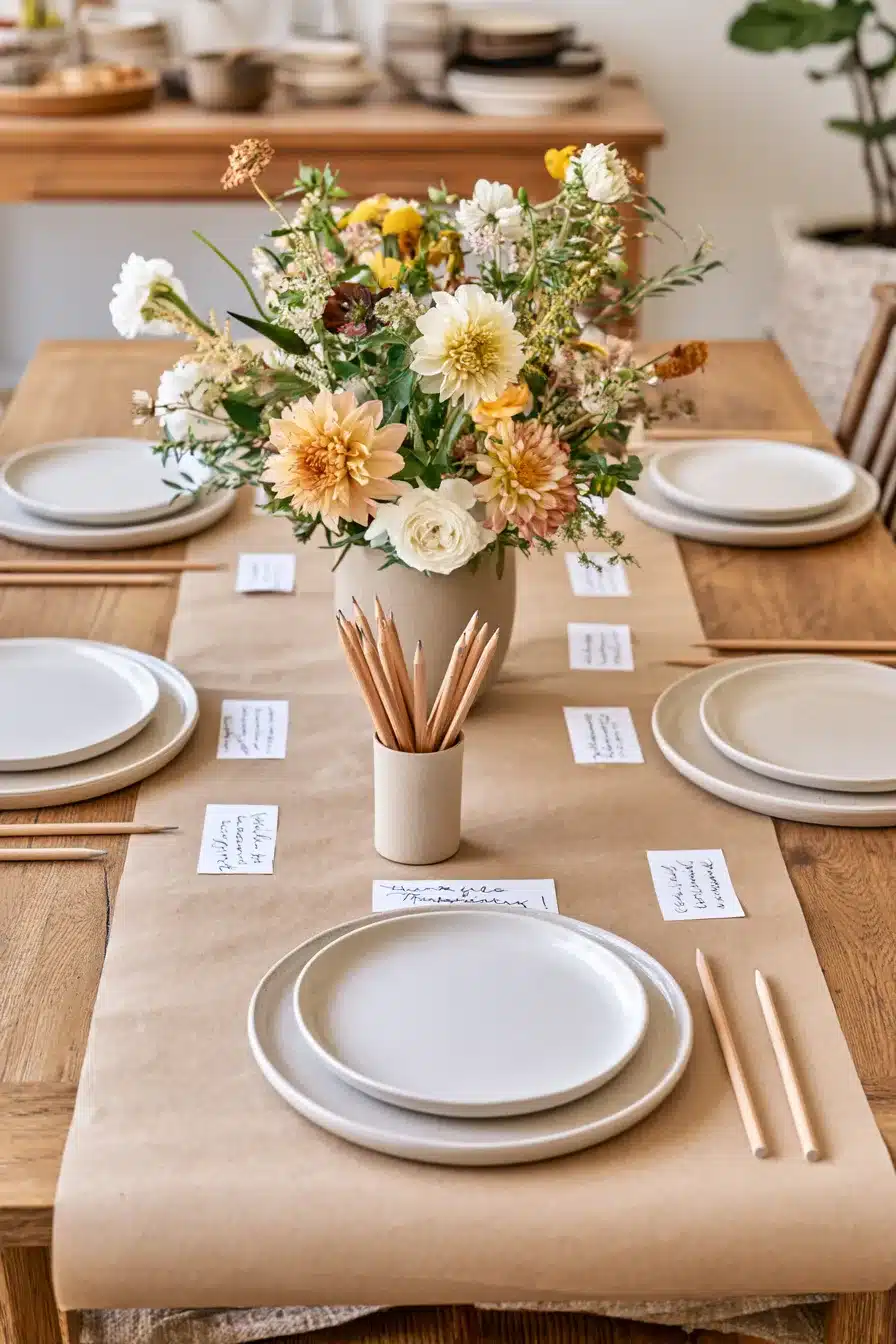 27 Easy Thanksgiving Tablescapes for a Cozy and Beautiful Holiday Gathering