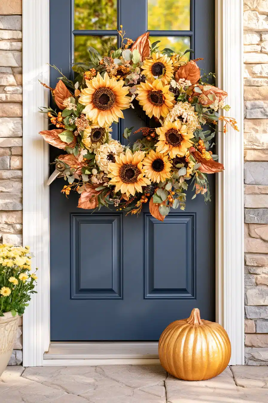 27 Cozy Small Porch Fall Decorating Ideas for a Charming Autumn Welcome